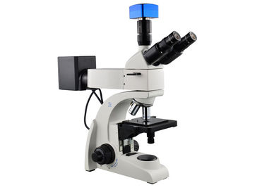 China microscópio ótico de Trinocular do microscópio 5X metalúrgico com câmara digital fornecedor