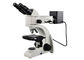 Ampliação binocular do microscópio metalúrgico 50X-500X refletido de fotomicroscopia fornecedor