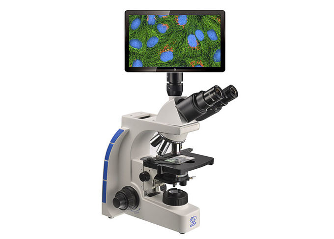Acessórios do microscópio de UOP XSP5.0 painel LCD de 9,7 polegadas para o microscópio ótico