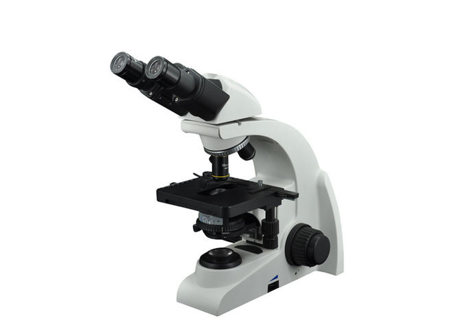 preto branco da ampliação do microscópio biológico 40-1000X do laboratório de 6V 20W