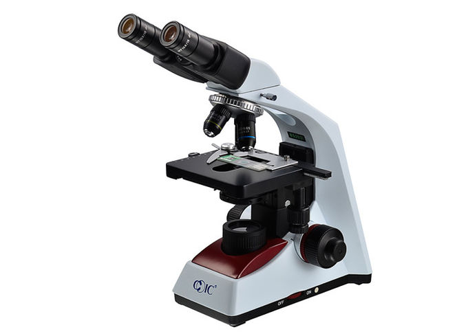 Microscópio binocular eletrônico do sistema ótico de Finity com lâmpada do halogênio