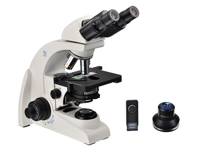 Microscópio binocular 10X 40X 100X da microscopia brilhante UOP do campo escuro do campo